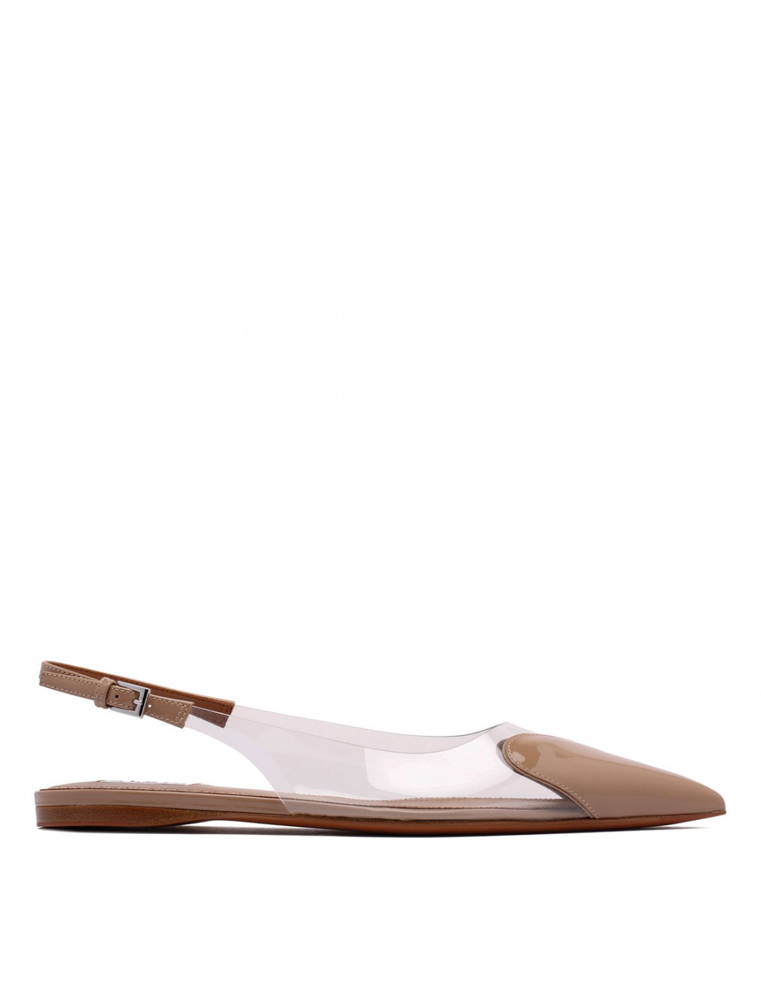 Le cœur flat slingbacks