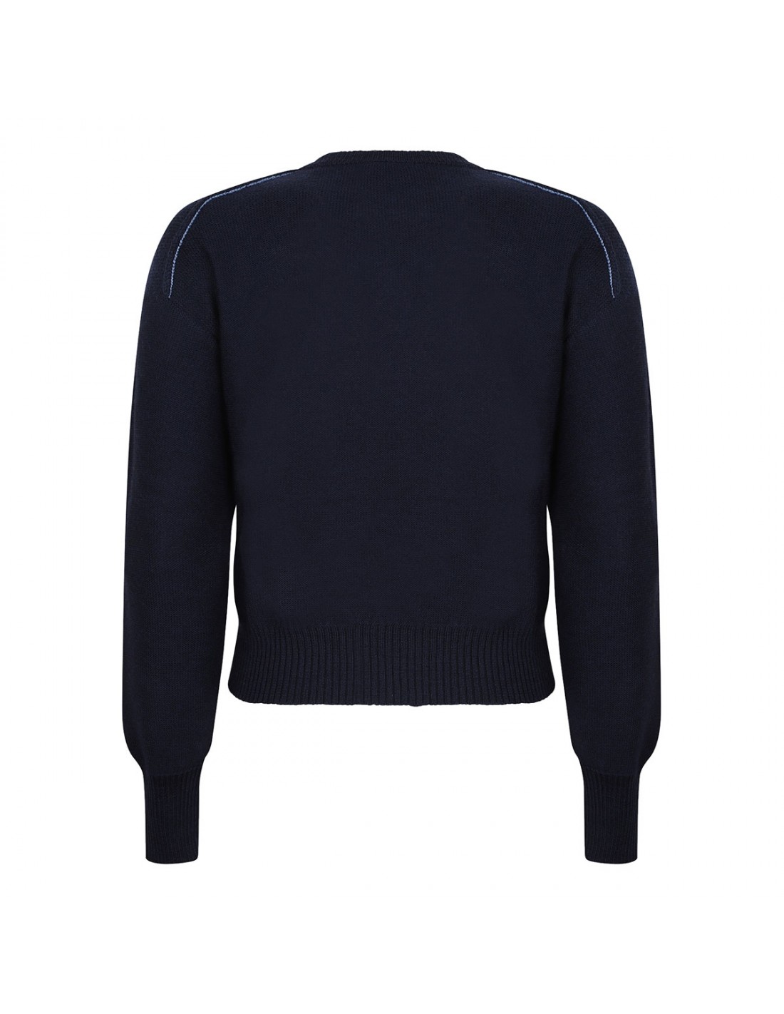 Indigo cropped jumper