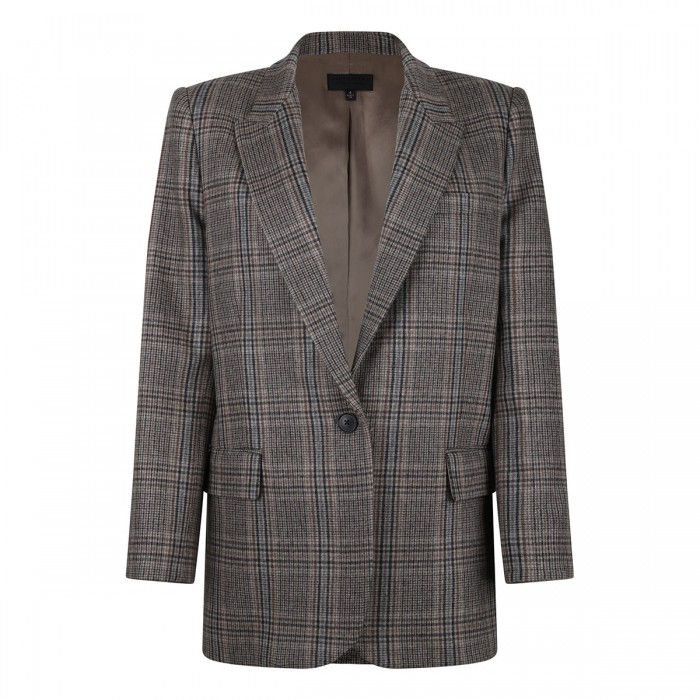 Diane check blazer