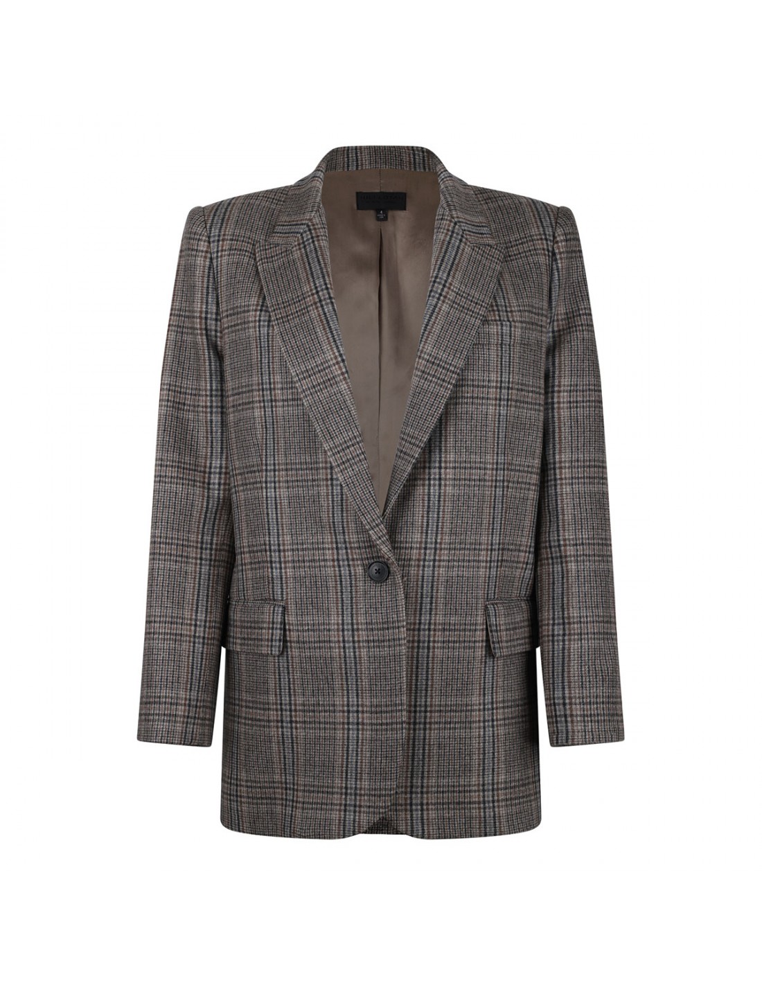 Diane check blazer