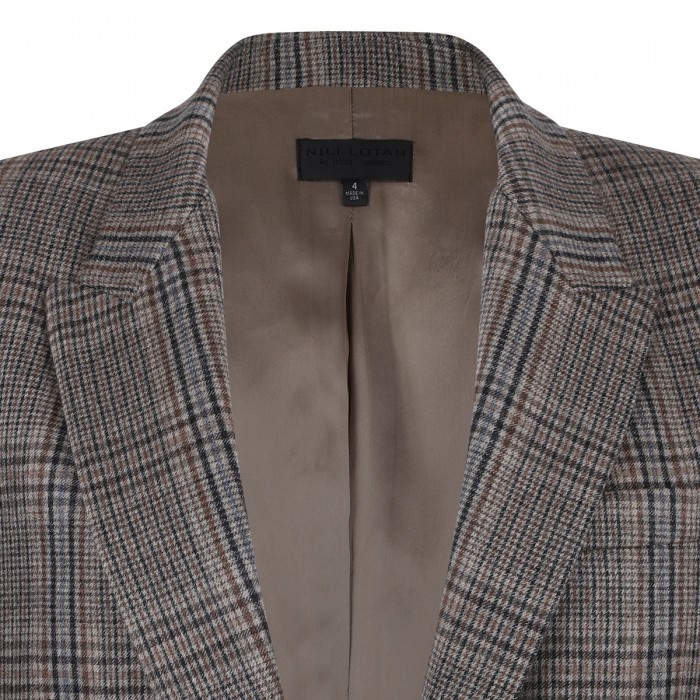 Diane check blazer