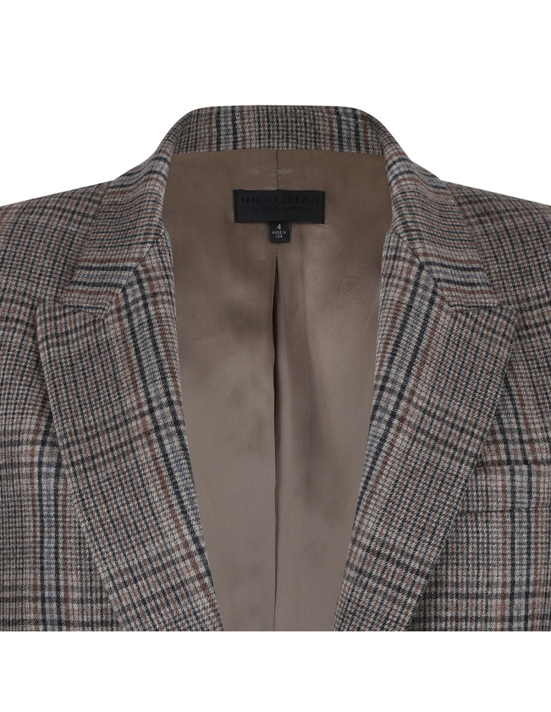 Diane check blazer