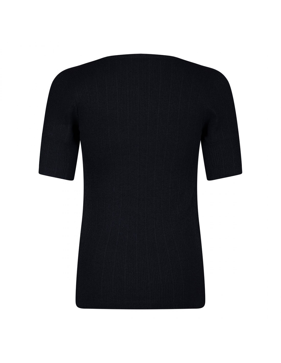 Navy-black zipped T-shirt