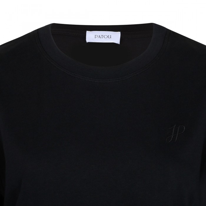 Black volume T-shirt