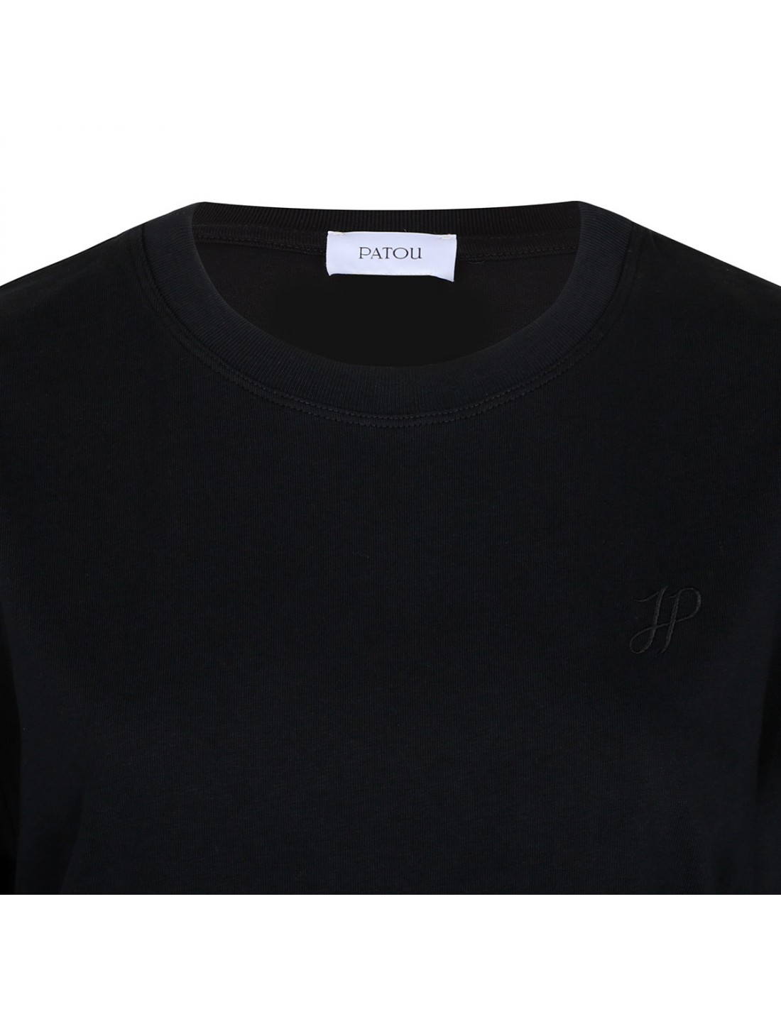 Black volume T-shirt