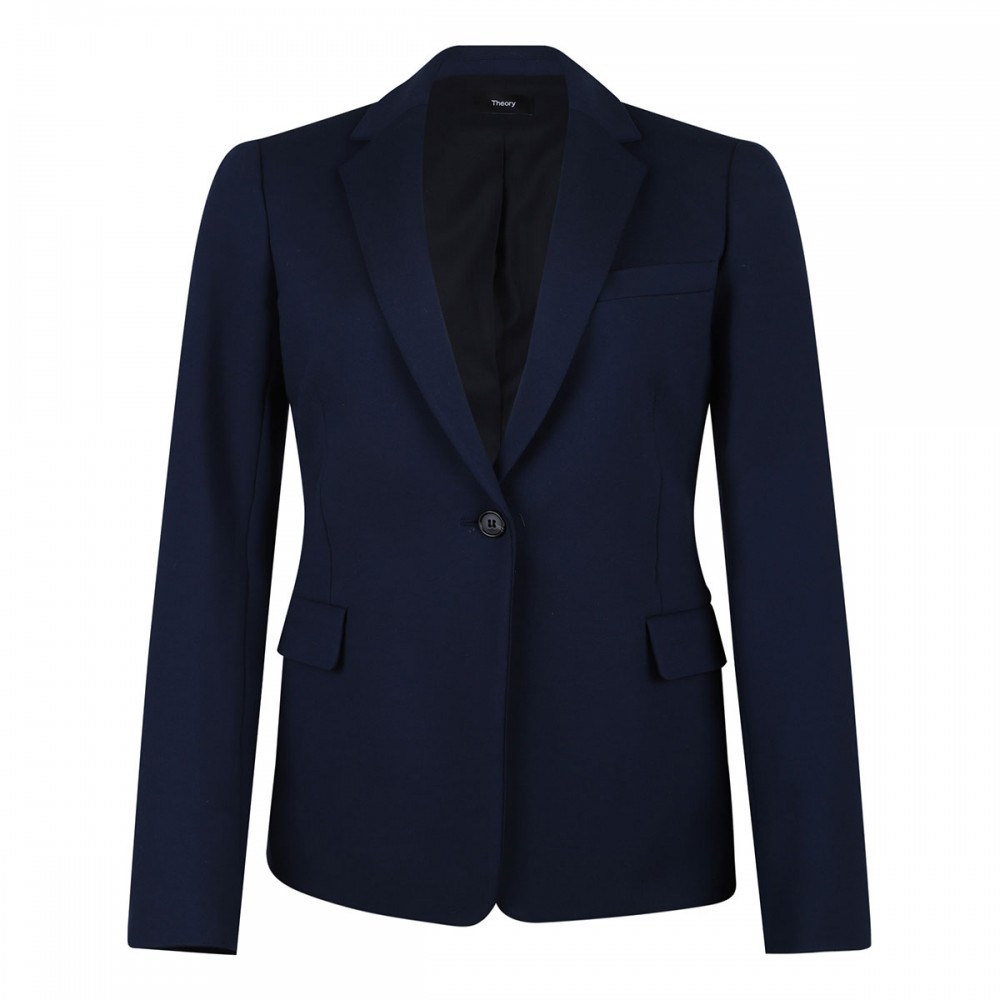 Navy slim fit blazer