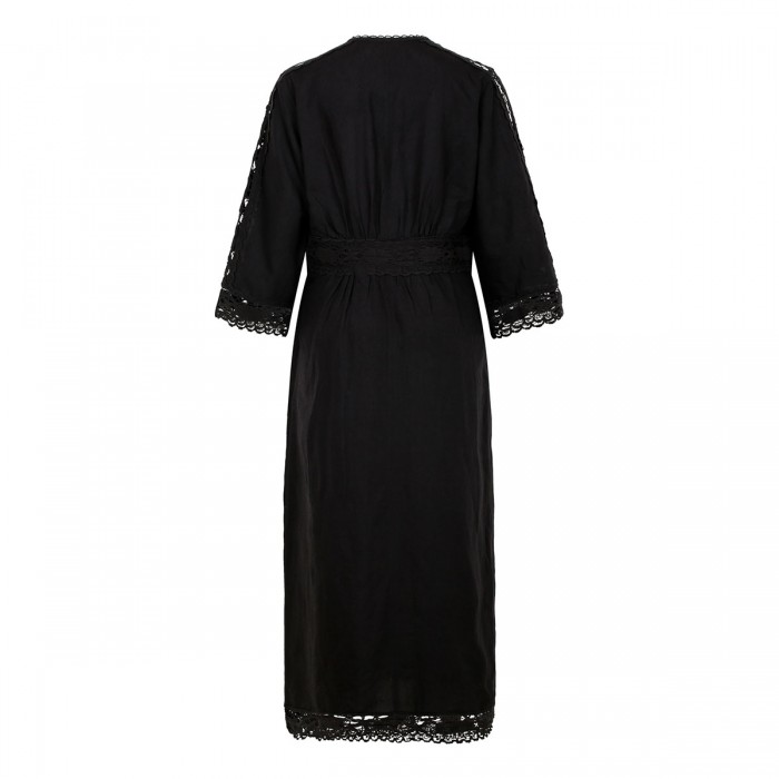 Veona black long dress