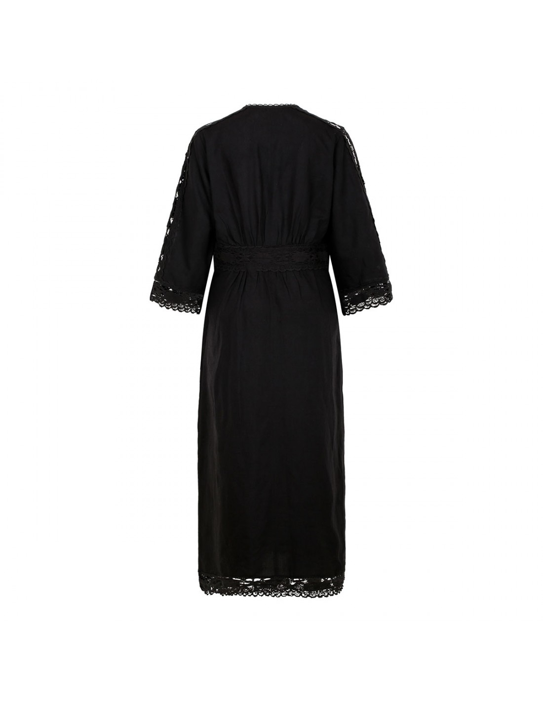 Veona black long dress