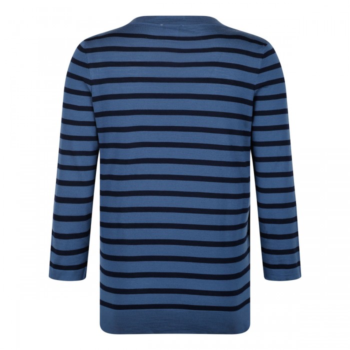 Striped wool top