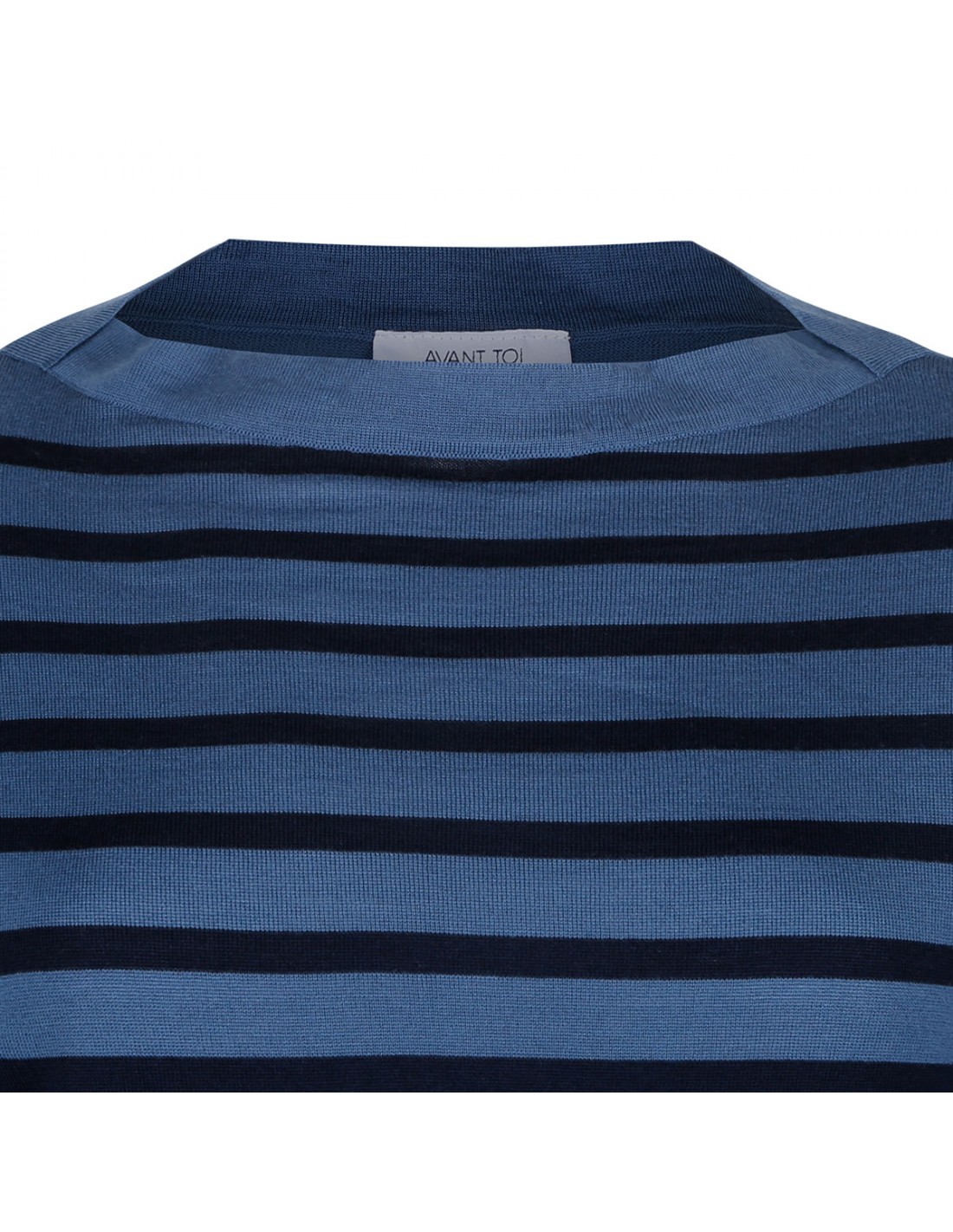 Striped wool top