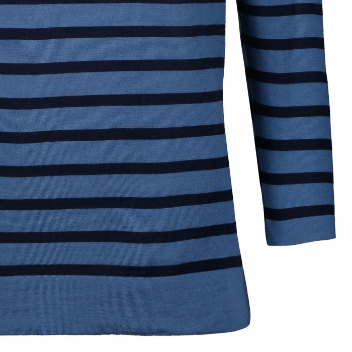 Striped wool top