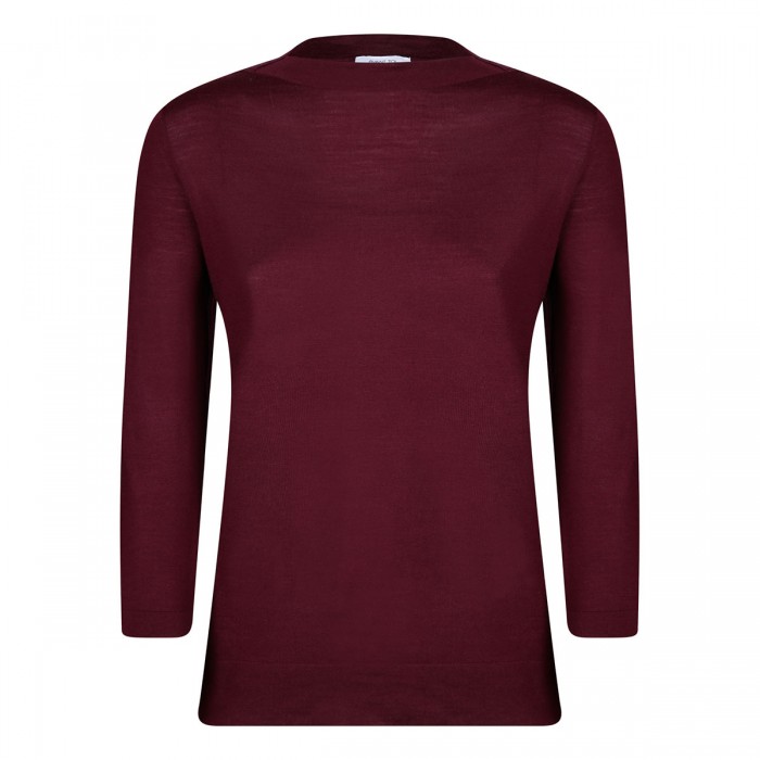 Bordeaux wool top