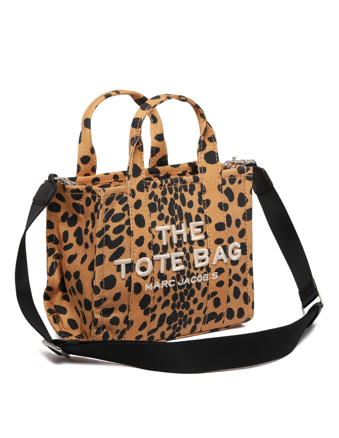 The Cheetah canvas small tote bag