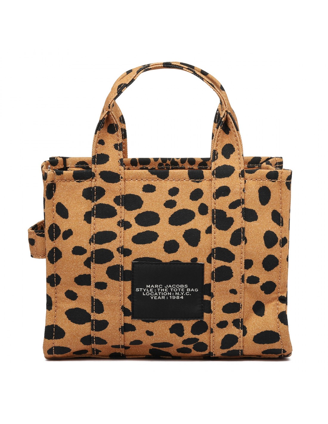 The Cheetah canvas small tote bag