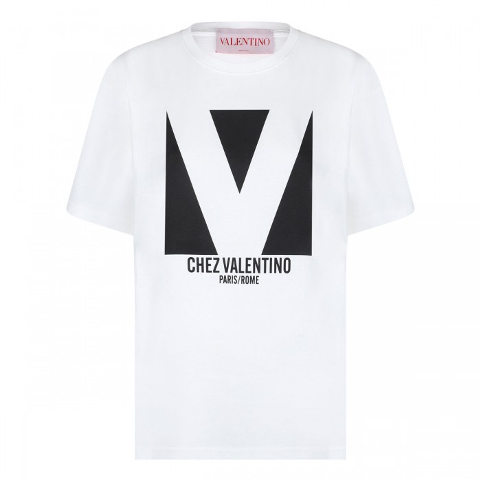 Chez Valentino printed T-shirt