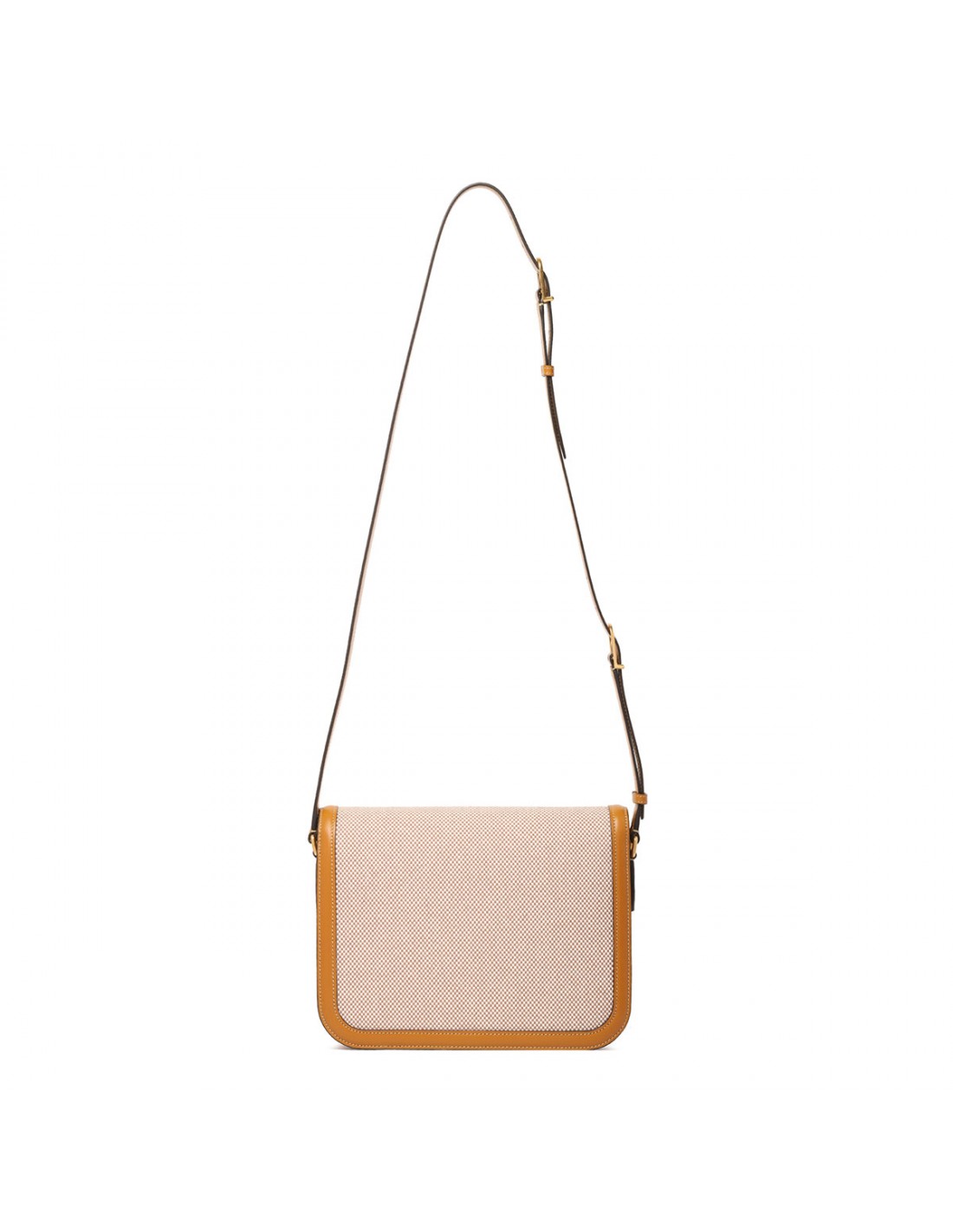 9TO5 canvas and leather shoulder bag