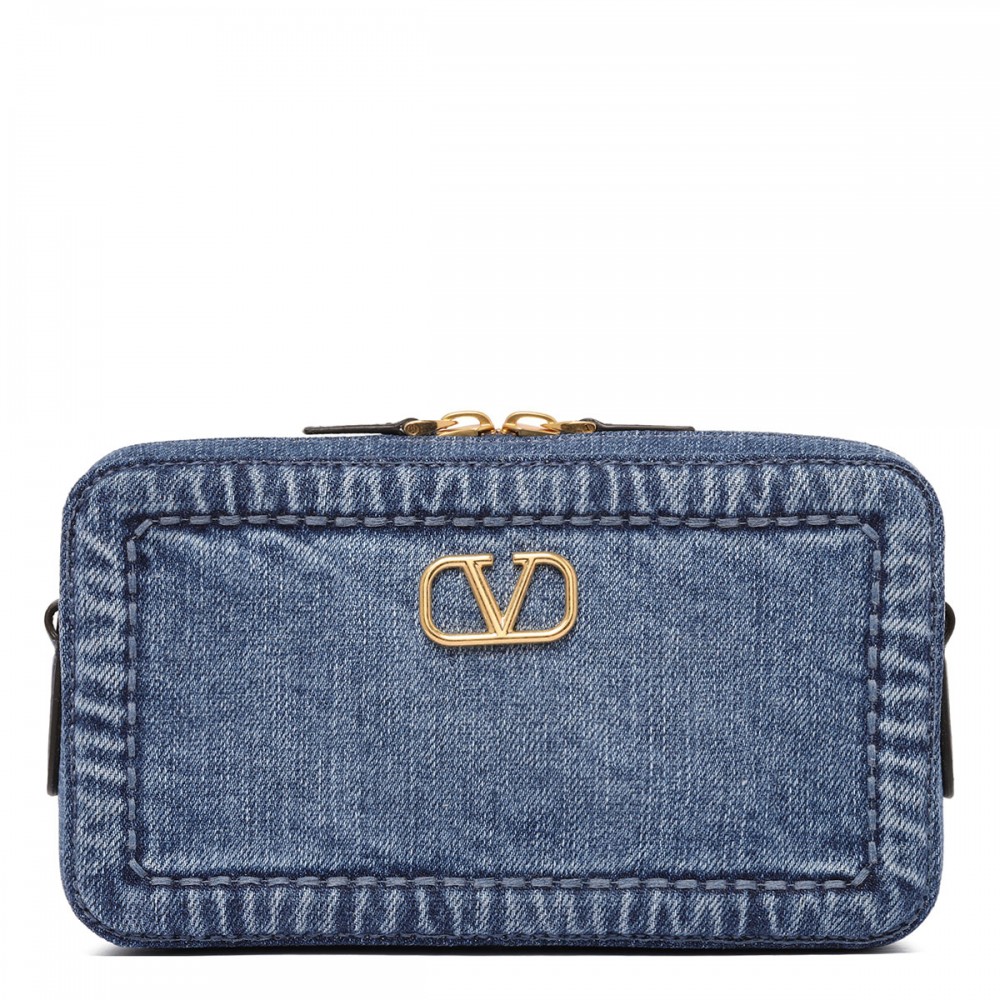 Alltime mini denim shoulder bag