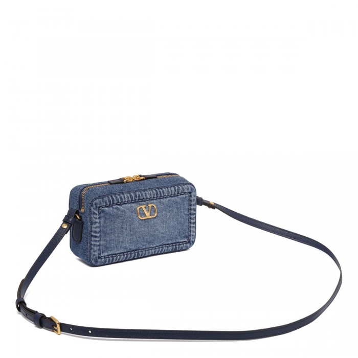 Alltime mini denim shoulder bag