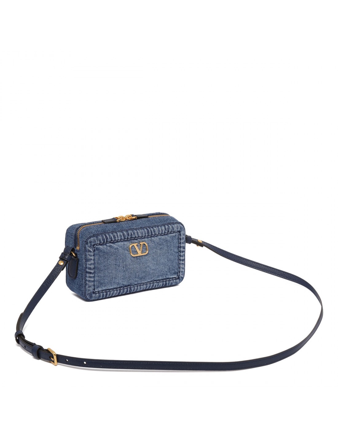 Alltime mini denim shoulder bag