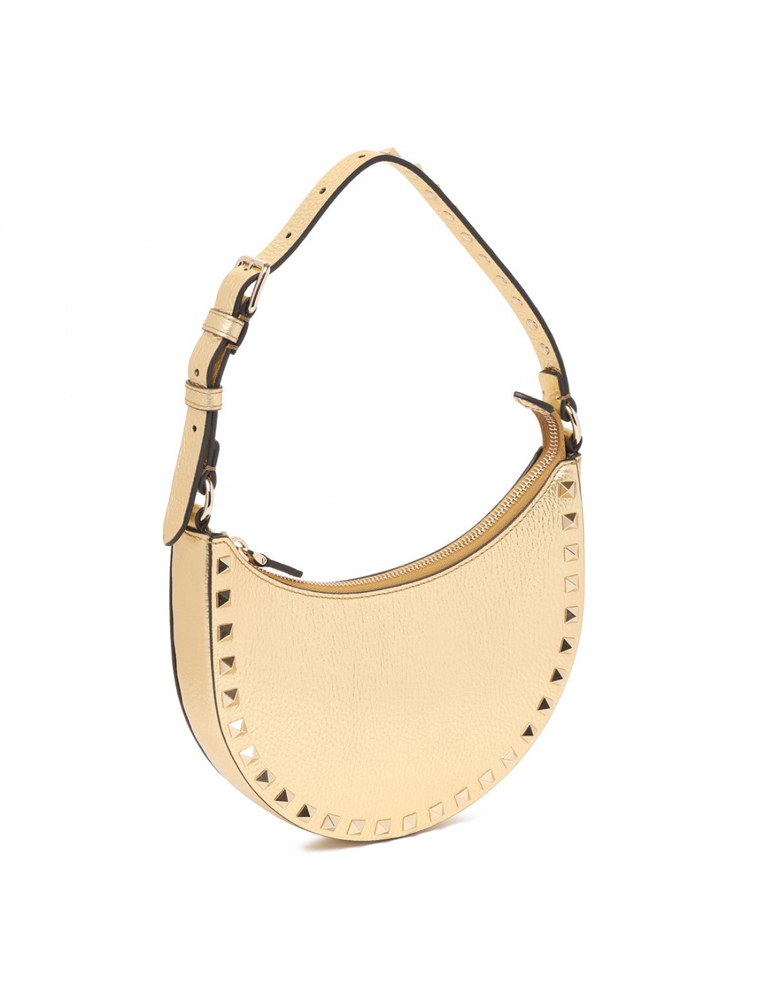 Rockstud mini hobo bag