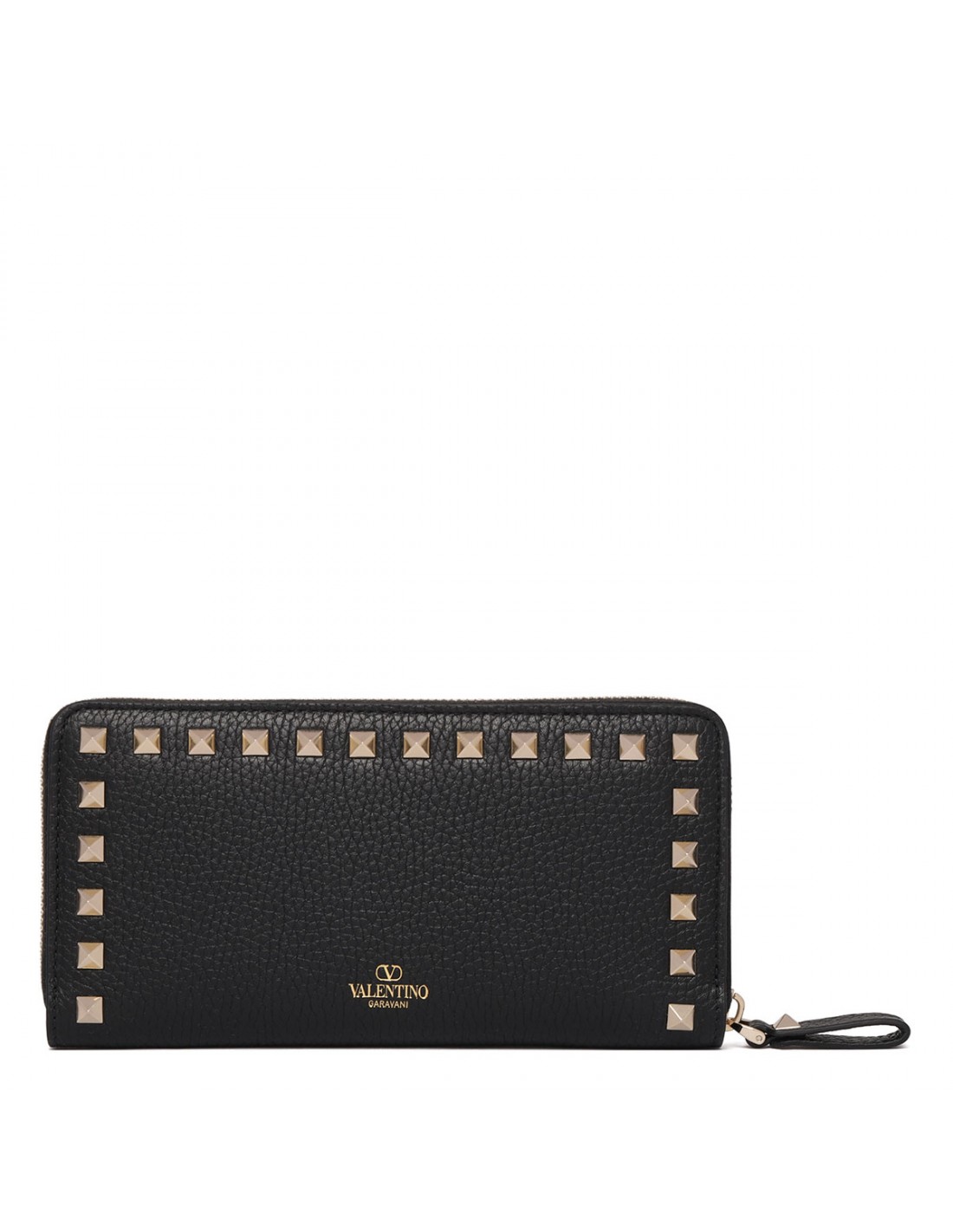 Rockstud zip around wallet