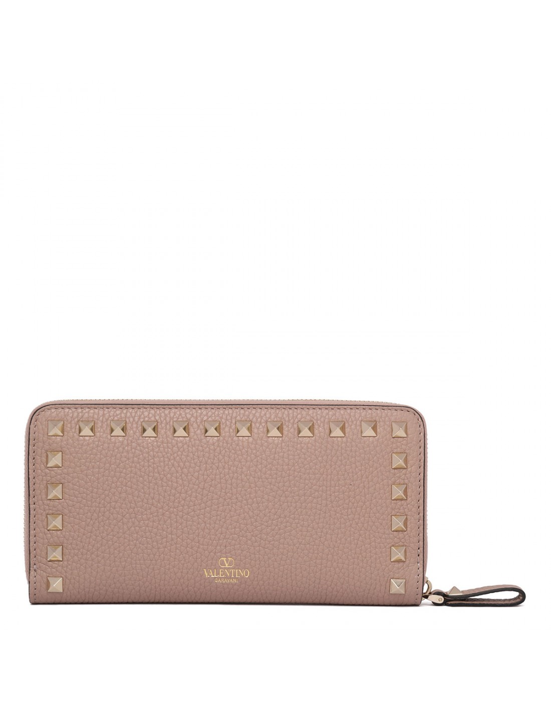 Rockstud zip around wallet