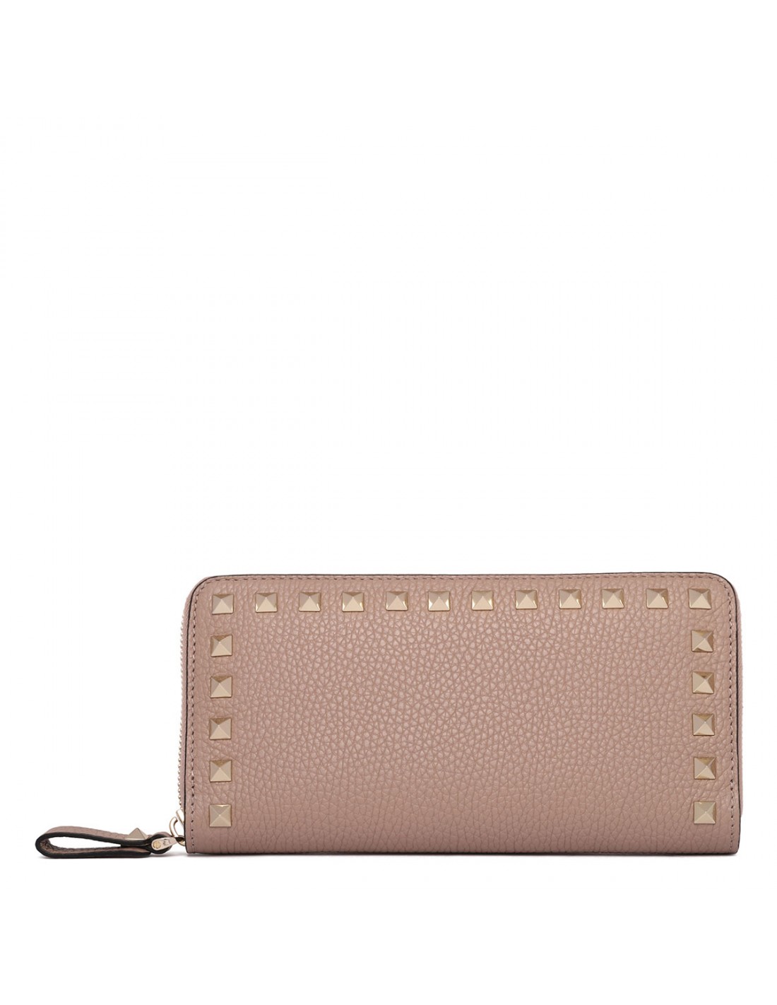 Rockstud zip around wallet