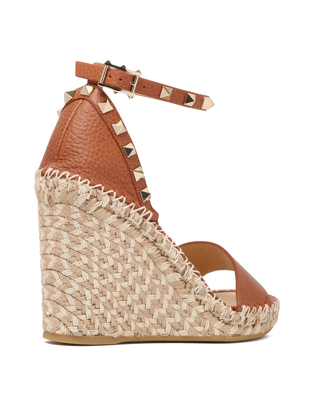 Rockstud wedge espadrillas sandals