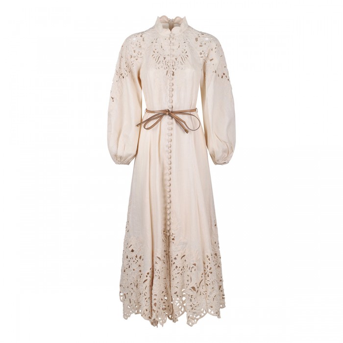 Wylie Embroidered billow dress