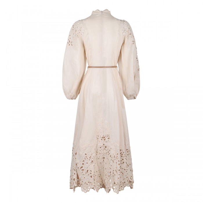 Wylie Embroidered billow dress