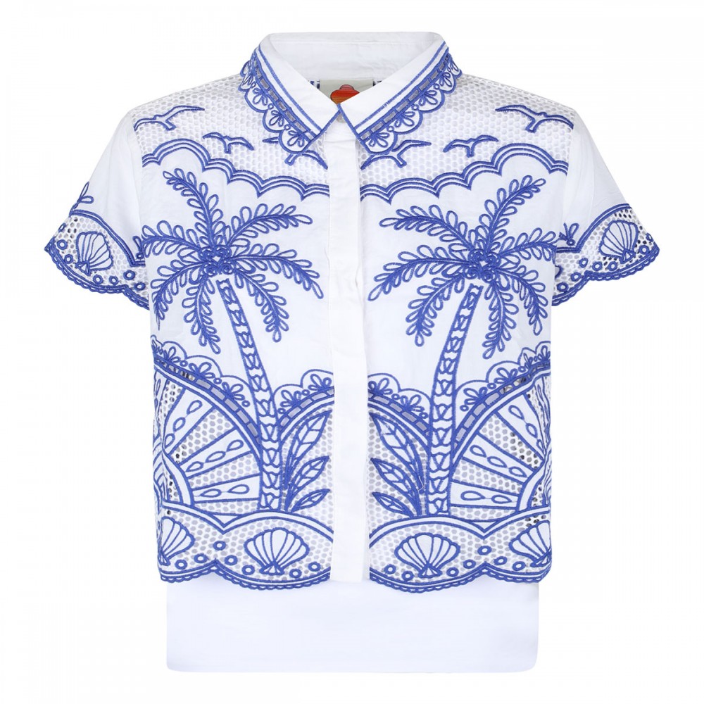 Palm trees Richelieu shirt