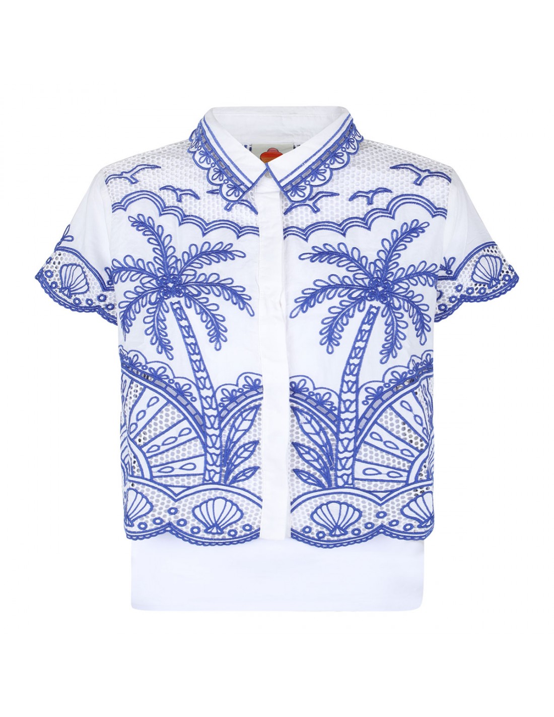 Palm trees Richelieu shirt