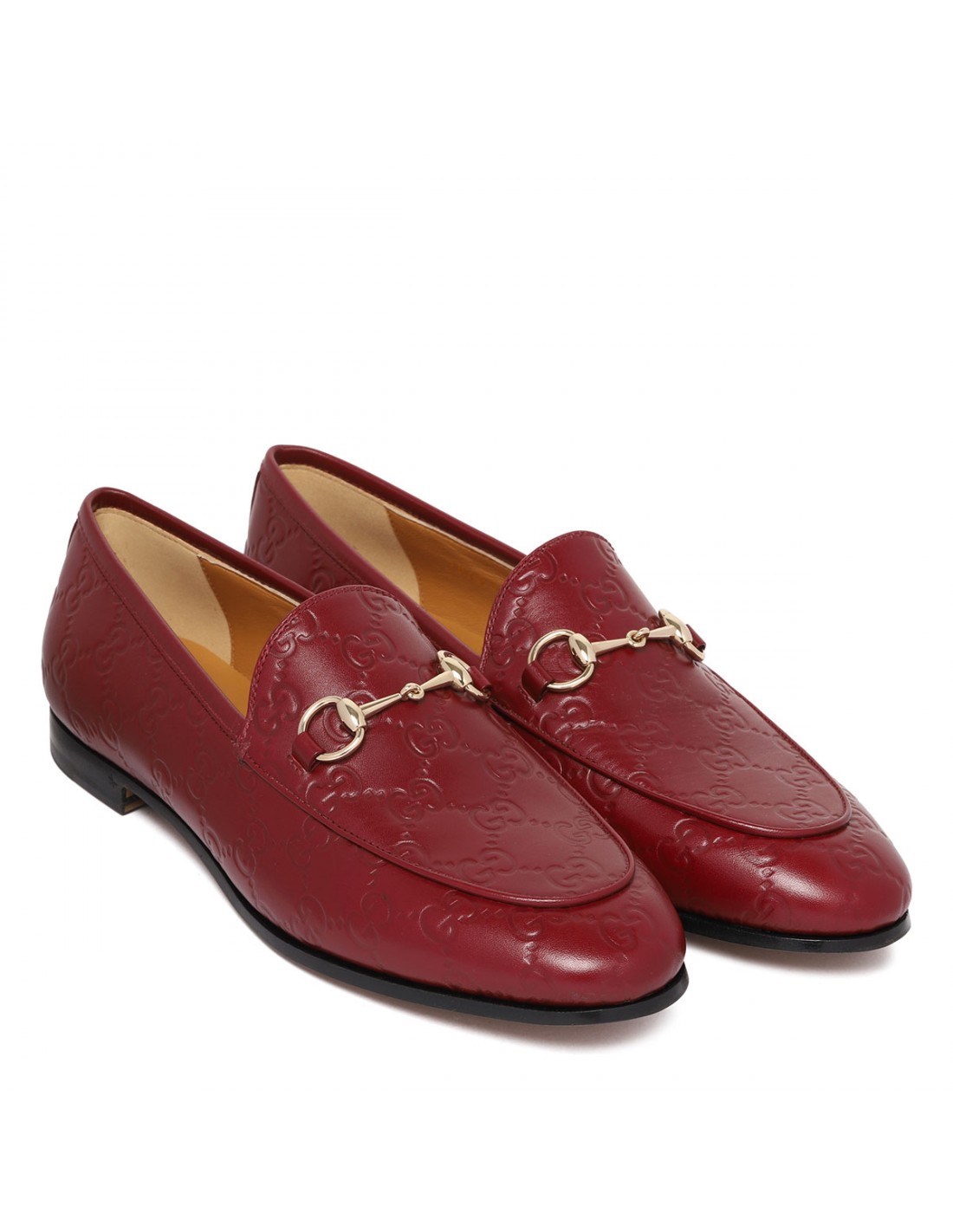 Jordaan rosso Ancora loafers