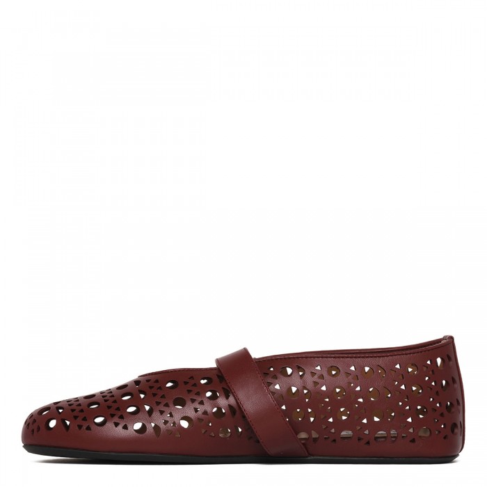 Vienne leather ballet flats