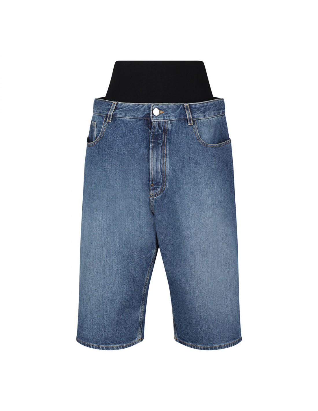 Denim bermuda shorts