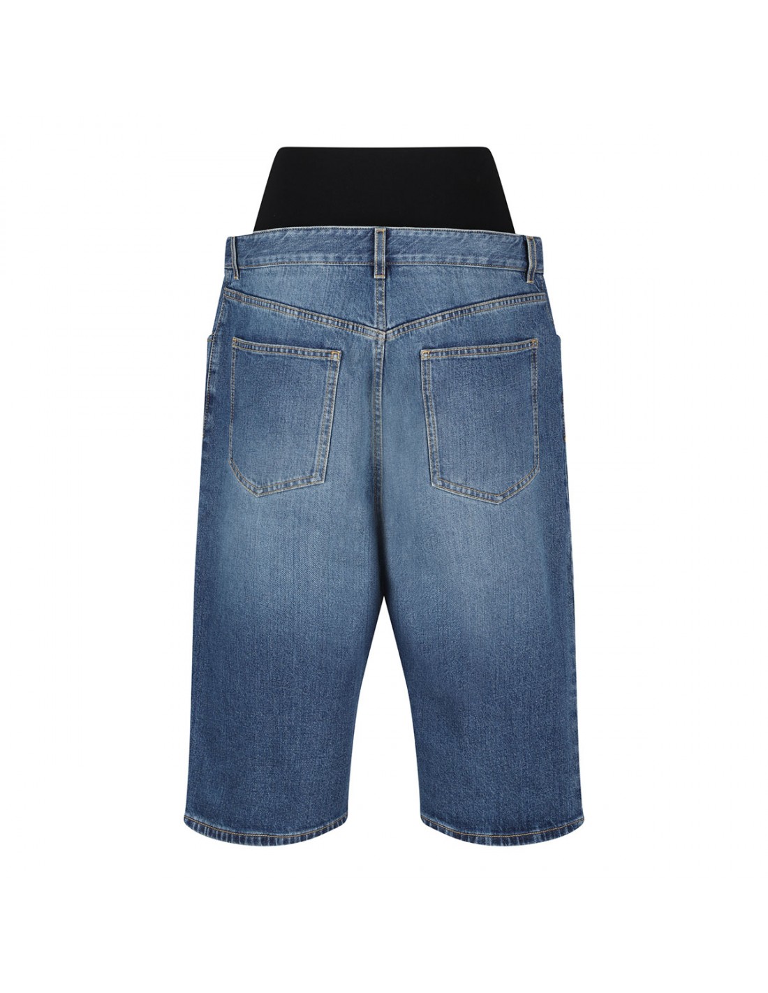 Denim bermuda shorts