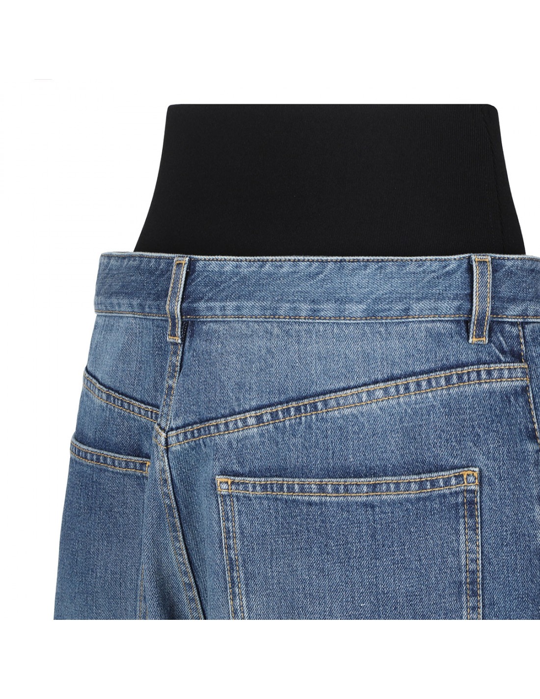 Denim bermuda shorts