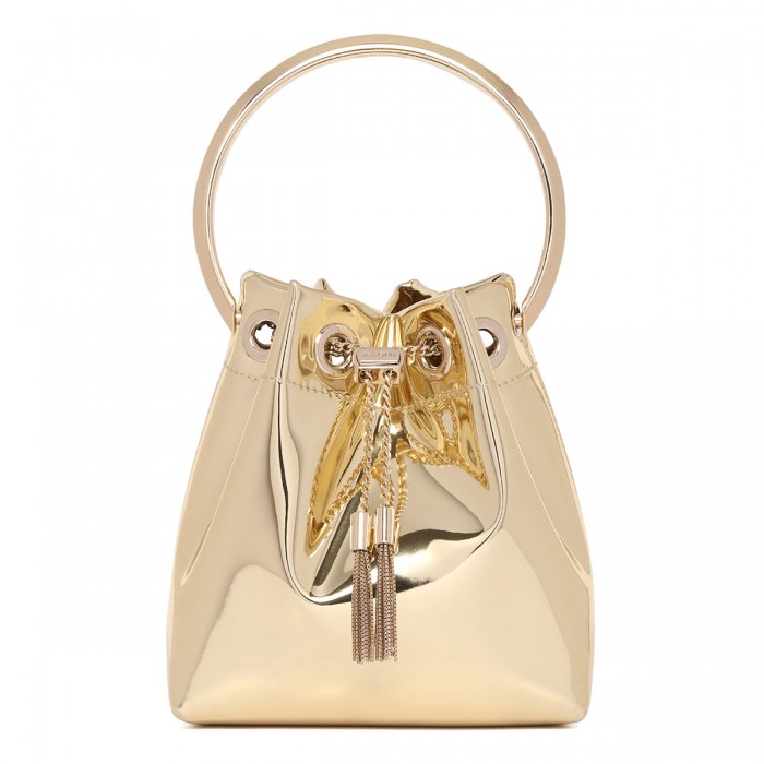 Bon Bon gold mirror mini bag