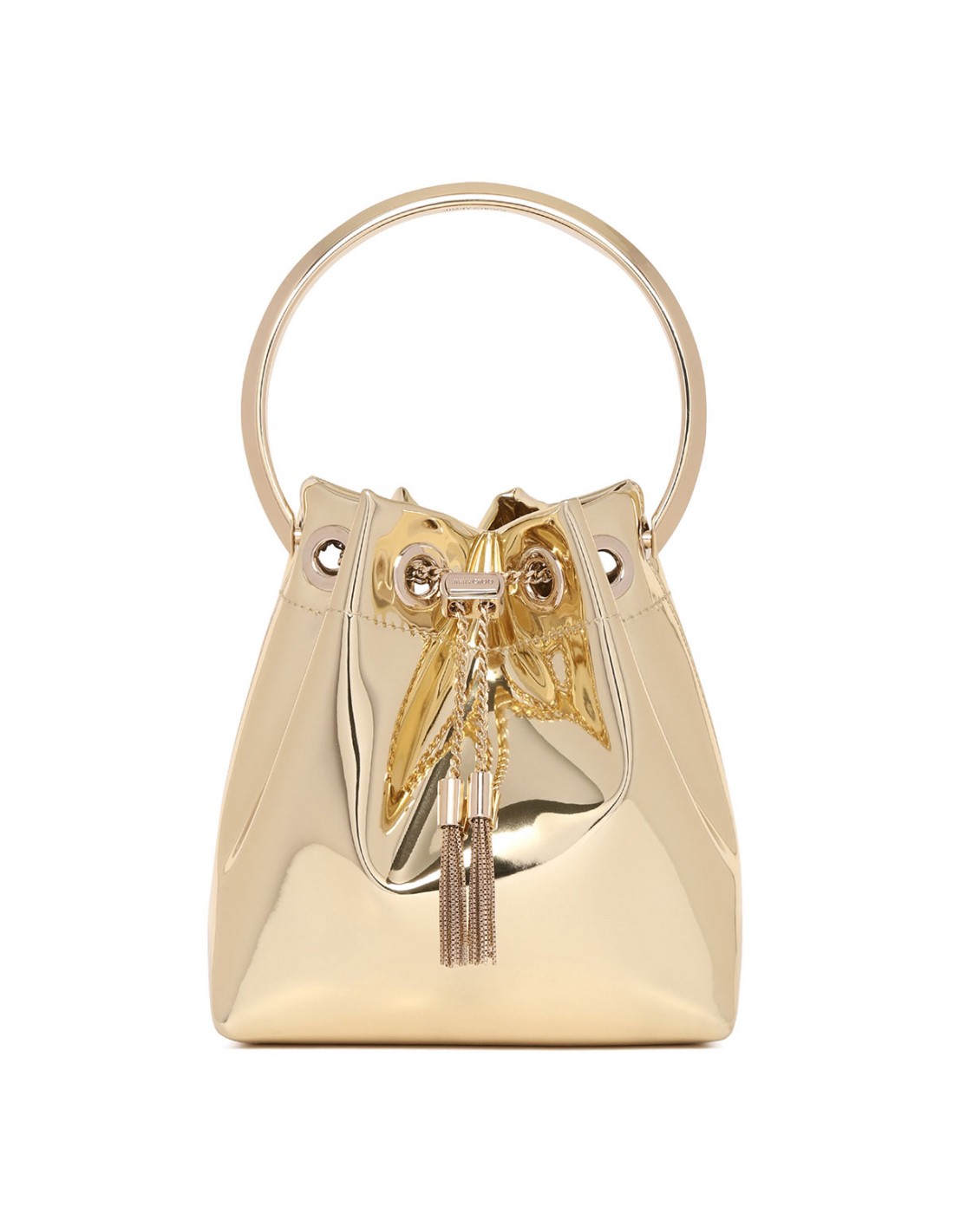 Bon Bon gold mirror mini bag