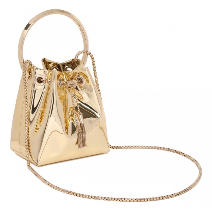 Bon Bon gold mirror mini bag