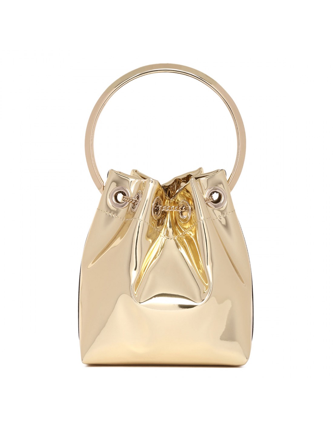 Bon Bon gold mirror mini bag