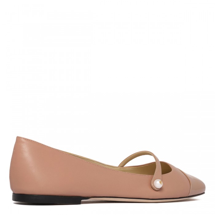 Elisa leather flats