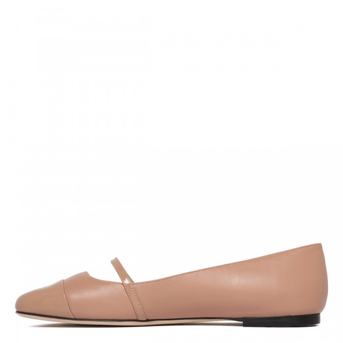 Elisa leather flats