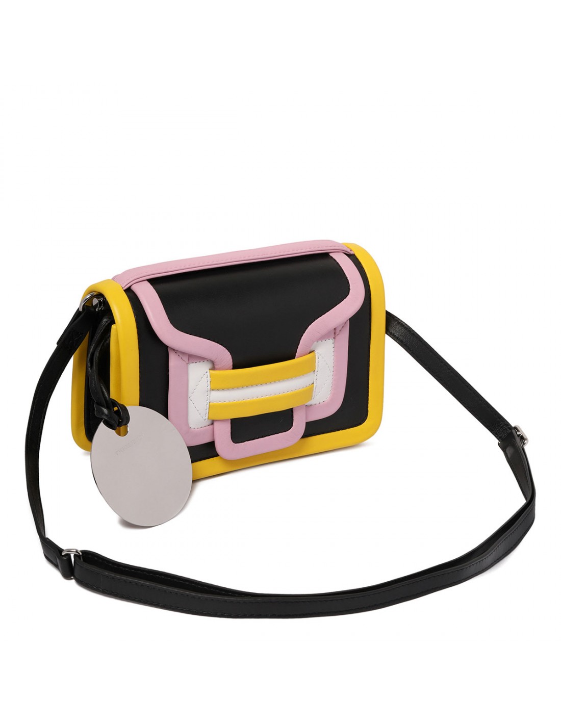 Alpha black and multicolor handbag