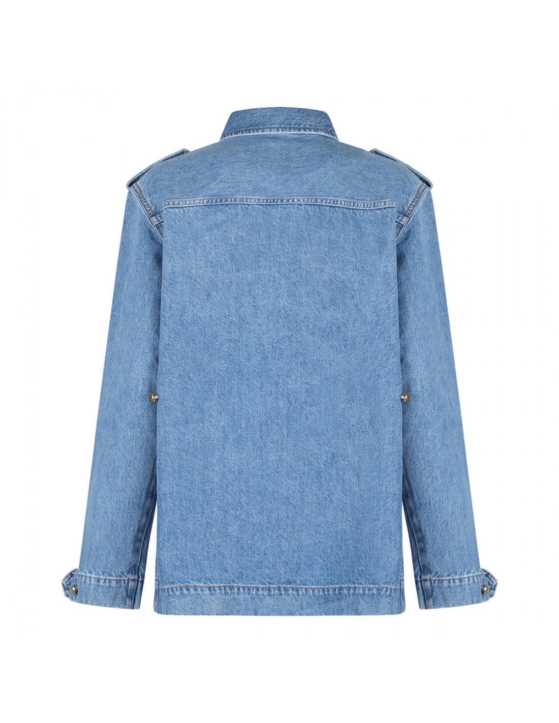 Nariida Maya denim sahariana jacket