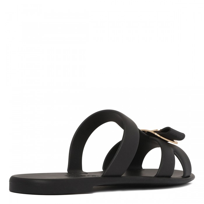 New Vara plate strappy slide sandals