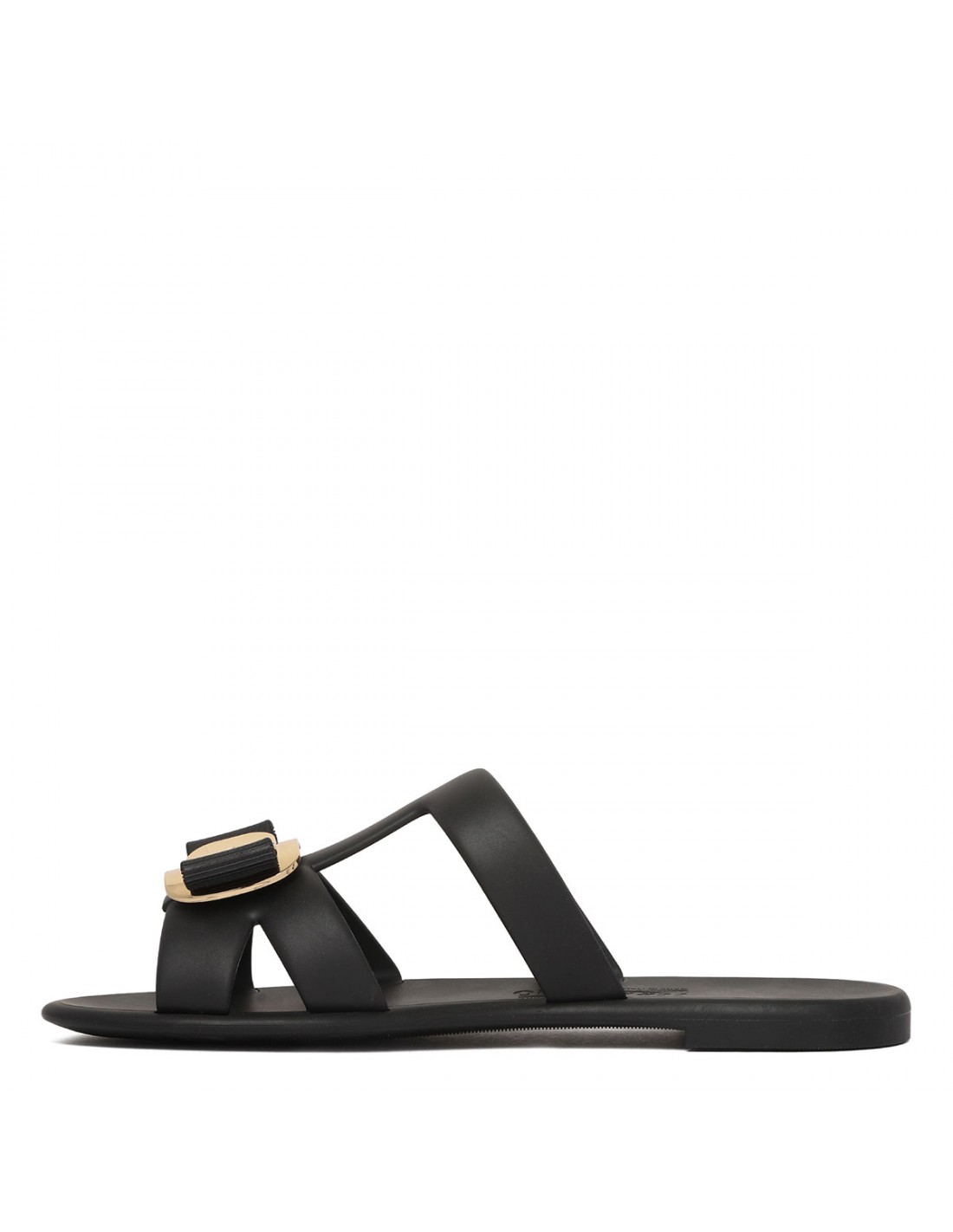 New Vara plate strappy slide sandals