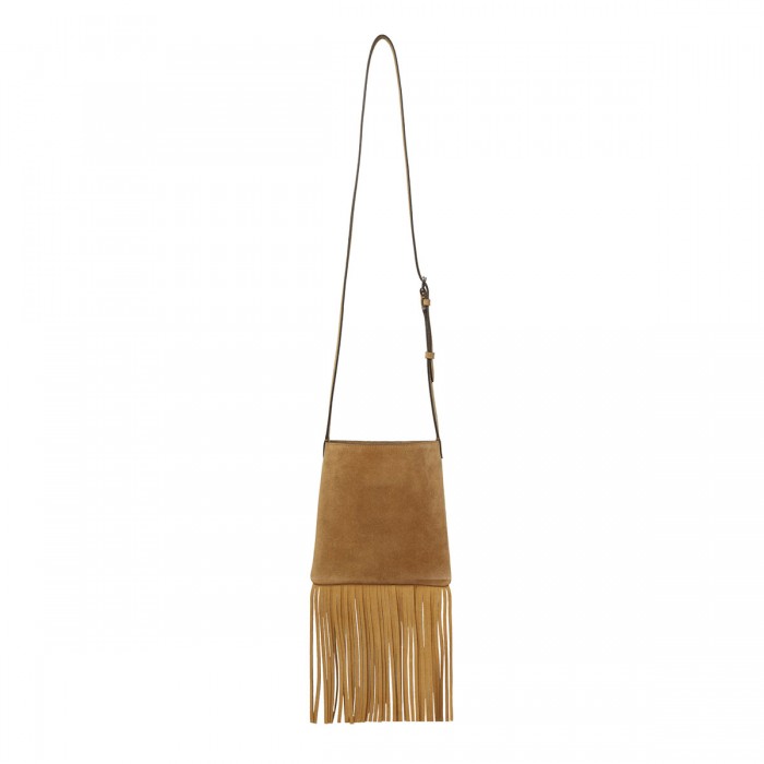 Nellcôte suede shoulder bag