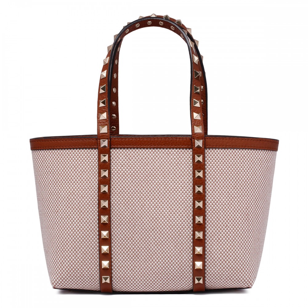 Rockstud mini tote bag