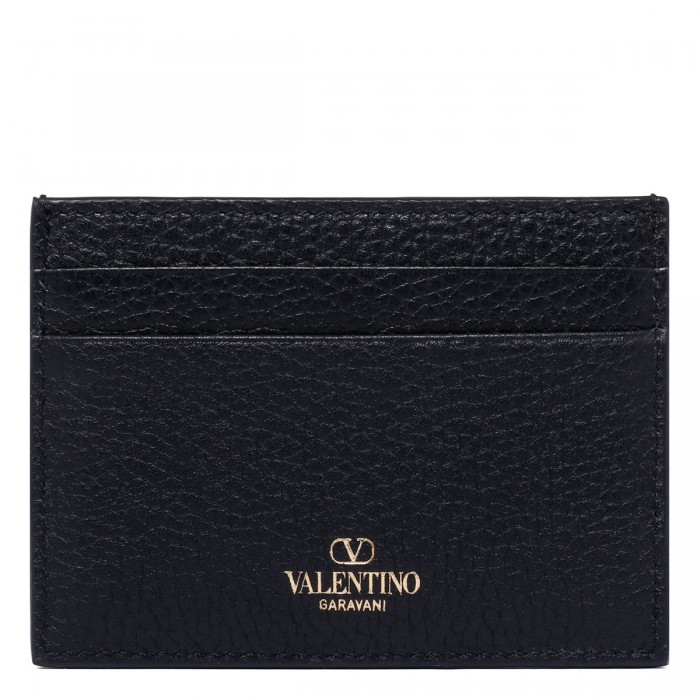 Rockstud black cardholder